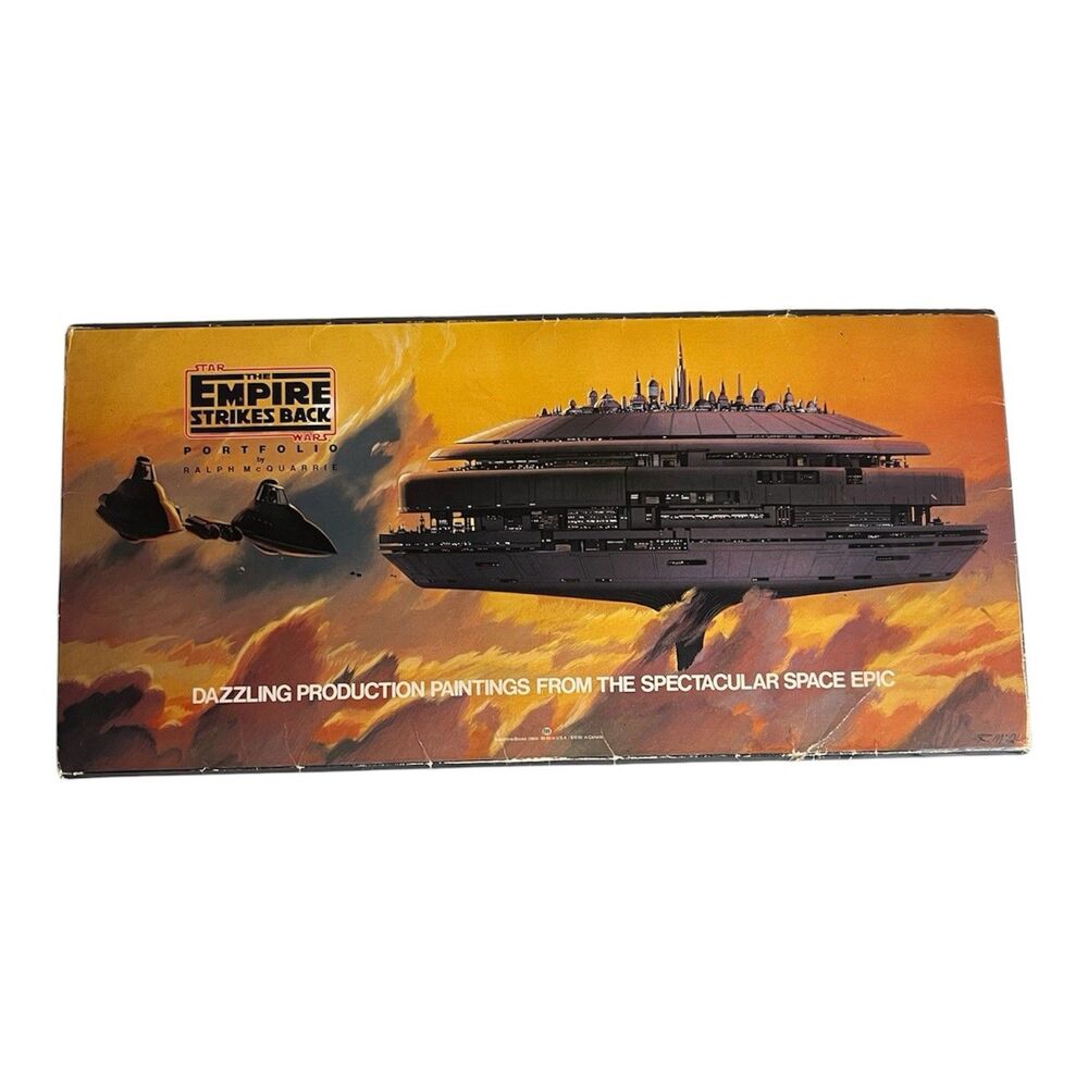 Ralph McQuarrie Star Wars Empire Strikes Back Portfolio 24 Full-Color Prints